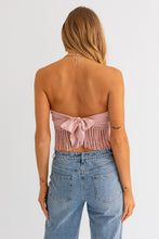 Load image into Gallery viewer, LL Pink Fringe Tie Top