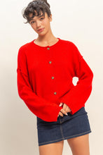 Load image into Gallery viewer, HF Roll Neck Button Down Cardigan