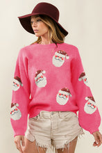 Load image into Gallery viewer, BB Sequin Santa Sweater