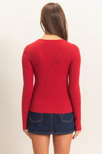 Load image into Gallery viewer, HF Ribbed Button Front Cardigan