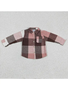 Kids Pink Plaid