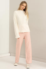 Load image into Gallery viewer, HF Basket Weave Sweater Pants
