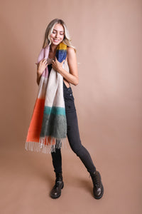 LE Stripe Scarf