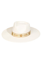 Load image into Gallery viewer, Embroidered Strap Fedora