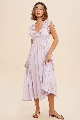 IL Lilac Midi Dress