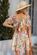 Load image into Gallery viewer, MS Floral Dress with Tie