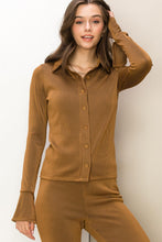 Load image into Gallery viewer, HF Button Front Knit Top