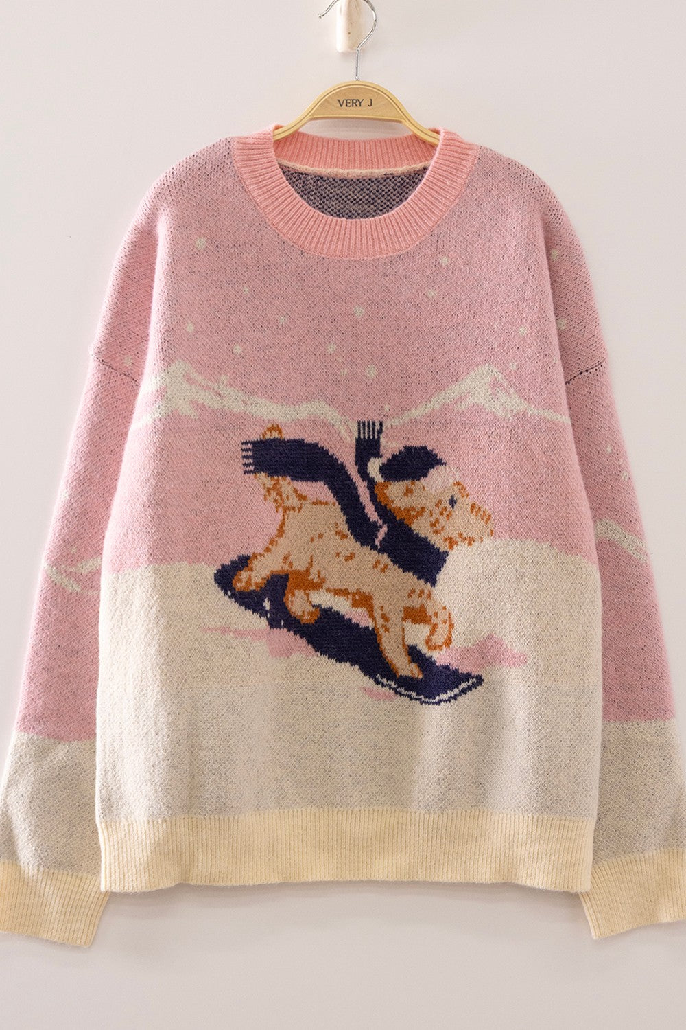 VJ Snowy Puppy Sweater