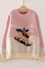 Load image into Gallery viewer, VJ Snowy Puppy Sweater