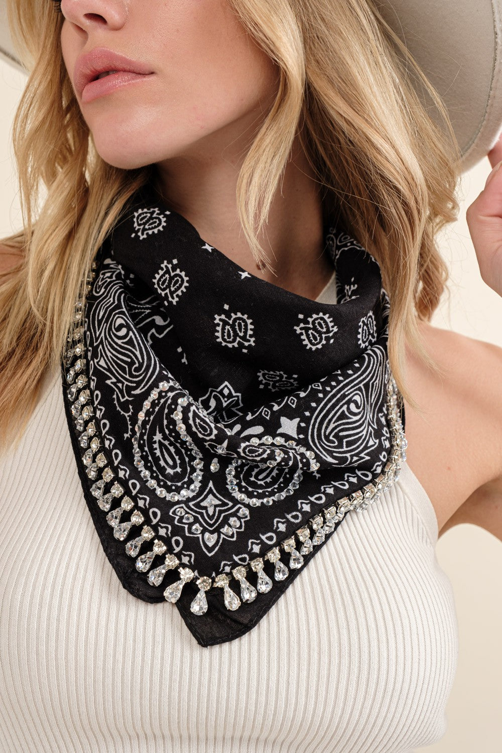 Rhinestone Bandana