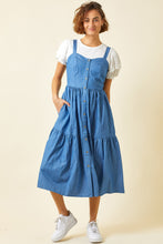 Load image into Gallery viewer, BV Overall Denim Dress