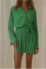 Load image into Gallery viewer, MS Ribbed Green Dress