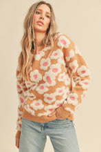 Load image into Gallery viewer, &amp;M Sherpa Floral Sweater