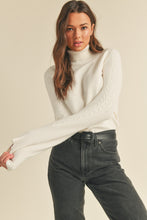 Load image into Gallery viewer, &amp;M Cable Knit Turtleneck