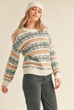 Load image into Gallery viewer, &amp;M Faire Isle Sweater