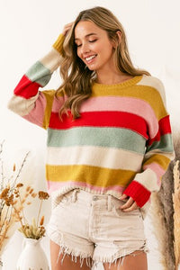 BB Strip Sweater