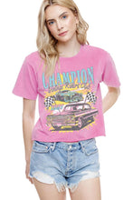 Load image into Gallery viewer, Cropped Vintage Rider Club Tshirt