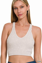 Load image into Gallery viewer, ZA Padded Ribbed Tank