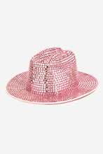 Load image into Gallery viewer, Rhinestone Suede Hat