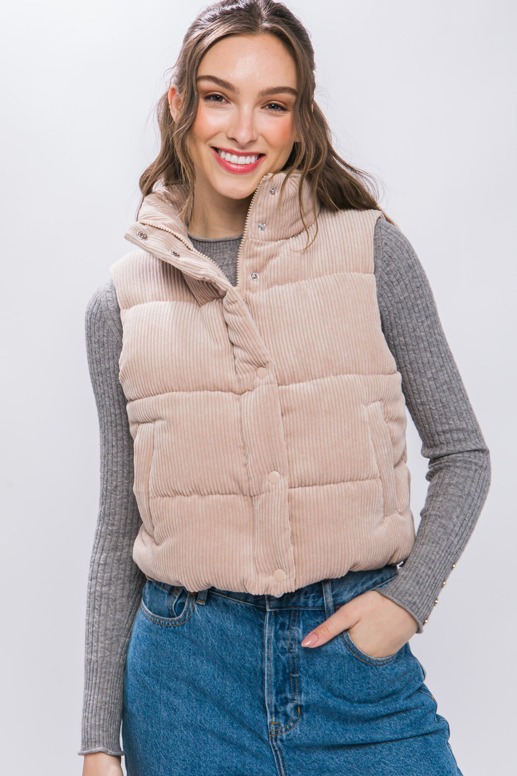 Corduroy Vest