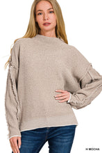 Load image into Gallery viewer, ZA Exposed Seam Sweater