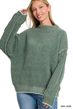 Load image into Gallery viewer, ZA Exposed Seam Sweater