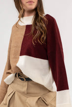 Load image into Gallery viewer, BP Colorblock Sweater