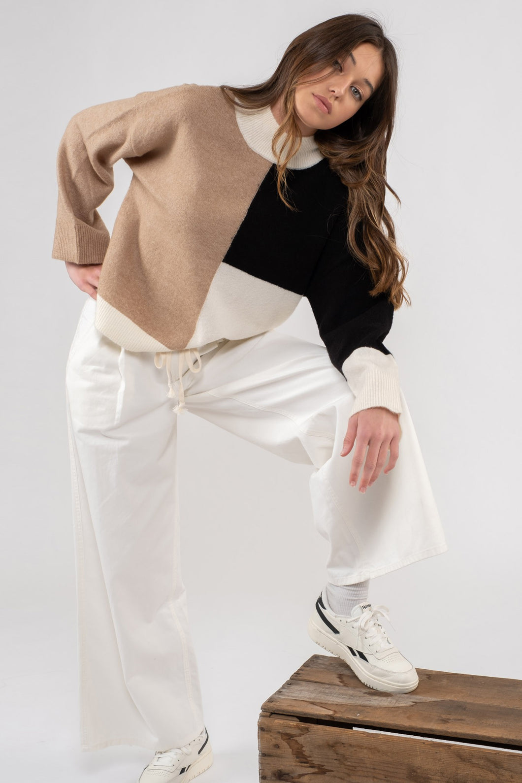 BP Colorblock Sweater