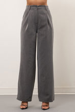 Load image into Gallery viewer, BP Grey Pinstripe Pants