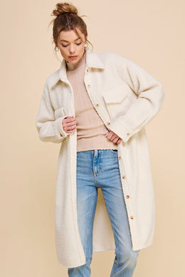 AR Cream Sherpa Jacket