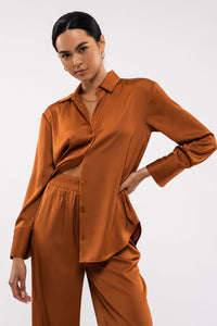 BP Satin Collared Button