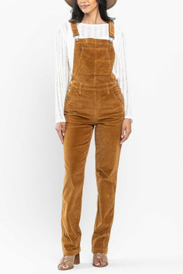 Camel Corduroy Overalls