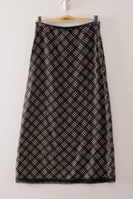 Load image into Gallery viewer, VJ Plaid Midi Skirt