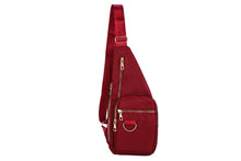 Load image into Gallery viewer, 4 Zipper Sling Bag