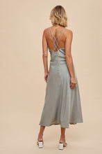 Load image into Gallery viewer, IL Matte Satin Slip Dress