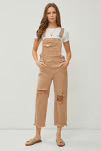 Load image into Gallery viewer, Risen Mocha Overalls