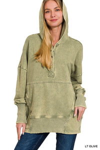 ZA Henley Hoodie