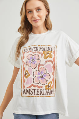 BV Flower Market Tshirt