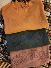 Load image into Gallery viewer, Fall Embroidered Midwest Crewneck