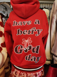 Berry Good Day Hoodie