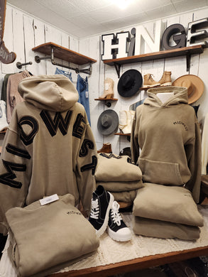 Mineral Washed Embroidered Midwest Hoodie