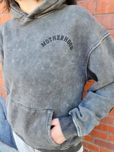 Load image into Gallery viewer, Mineral Washed Embroidered Motherhood Hoodie