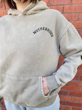 Load image into Gallery viewer, Mineral Washed Embroidered Motherhood Hoodie