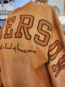 Front Embroidered Sanderson Crewneck