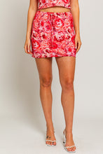 Load image into Gallery viewer, LL Floral Mini Skirt