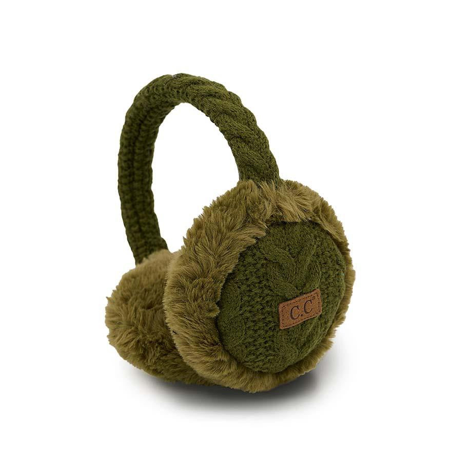 Cable Knit Earmuffs