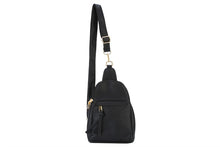 Load image into Gallery viewer, Faux Leather Sling Bag