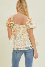 Load image into Gallery viewer, BAE Floral Burnout Top