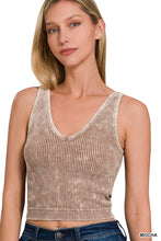 Load image into Gallery viewer, ZA Padded Vneck Tank