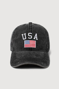 DY Embroidered USA Flag Cap